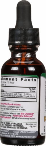 Nature's Answer Myrrh Herbal Supplement 2000mg Perspective: back