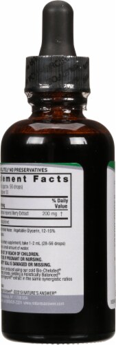Nature's Answer Saw Palmetto Herbal Supplement 2000mg Perspective: back