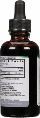 Nature's Answer Saw Palmetto Herbal Supplement 2000mg Perspective: back