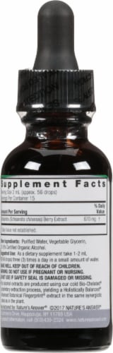 Nature's Answer Schisandra Herbal Supplement 2000mg Perspective: back
