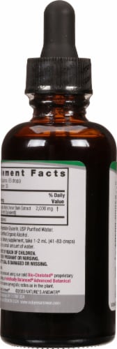 Nature's Answer Slippery Elm Herbal Supplement 1000mg Perspective: back