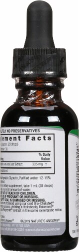 Nature's Answer Uva Ursi Herbal Supplement 1000mg Perspective: back