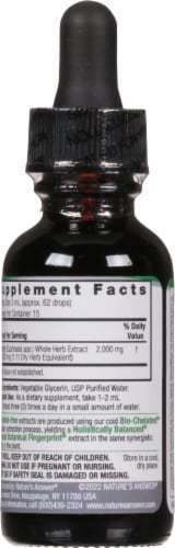 Nature's Answer Eyebright Extract 2000 mg Perspective: back