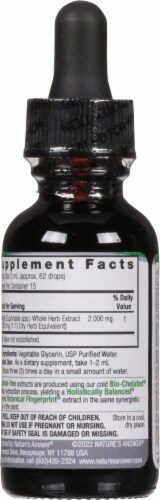 Nature's Answer Eyebright Extract 2000 mg Perspective: back