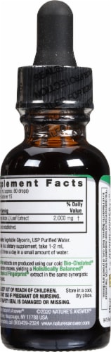 Nature's Answer Ginkgo Biloba Herbal Supplement 500mg Perspective: back