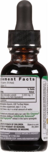 Nature's Answer Pau D'Arco Herbal Supplement 2000mg Perspective: back