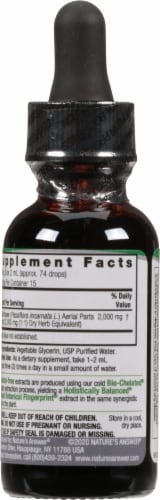 Nature's Answer Passionflower Herbal Supplement Perspective: back
