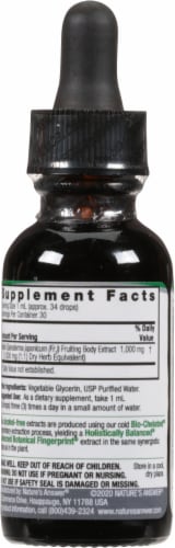 Nature's Answer Reishi Herbal Supplement Perspective: back