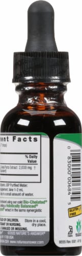Nature's Answer Yarrow Herbal Supplement 2000mg Perspective: back