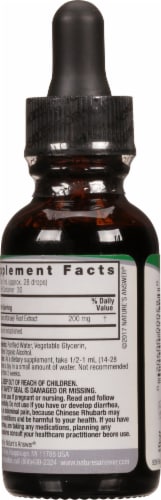 Nature's Answer® Rhubarb Root Extract 1000mg Perspective: back