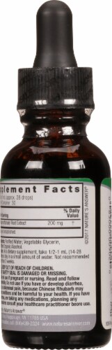 Nature's Answer® Rhubarb Root Extract 1000mg Perspective: back