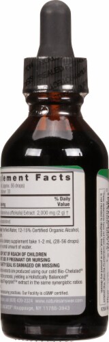 Nature's Answer Rosemary Herbal Supplement 2000mg Perspective: back