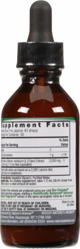 Nature's Answer Milk Thistle Extract 2000mg Perspective: back