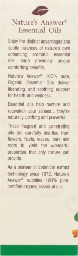 Naturel's Answer Cinnamon Essential Oil Perspective: back