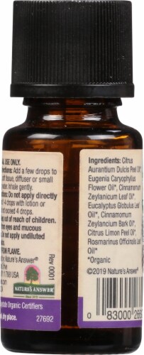 Nature's Answer Immune Defense Essential Oil Perspective: back