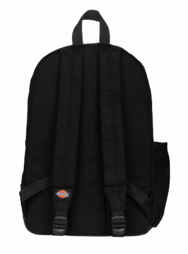 Dickies Colton Cotton Canvas Backpack - Black Perspective: back