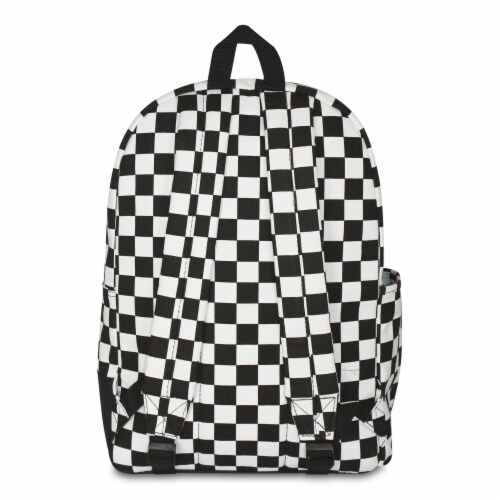 Dickies Checkered Backpack - Black/White Perspective: back