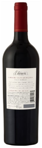 Estancia Cabernet Sauvignon Red Wine Perspective: back