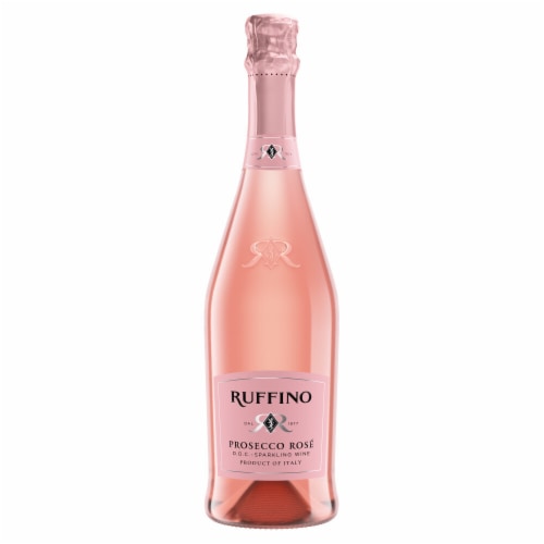 Ruffino Italian Prosecco Rosé Sparkling Wine Perspective: back