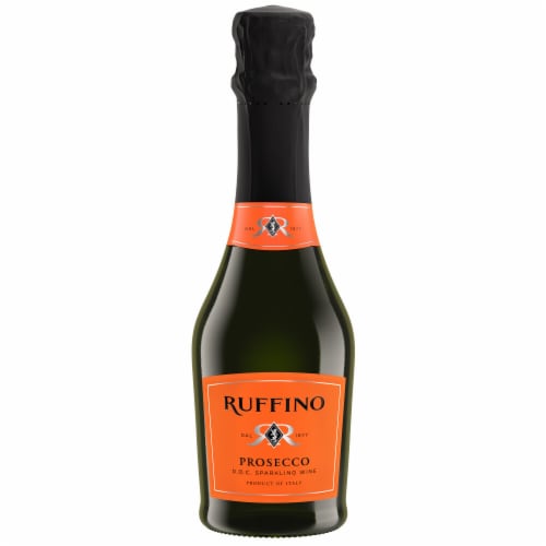 Ruffino Italian Prosecco DOC White Sparkling Wine Perspective: back