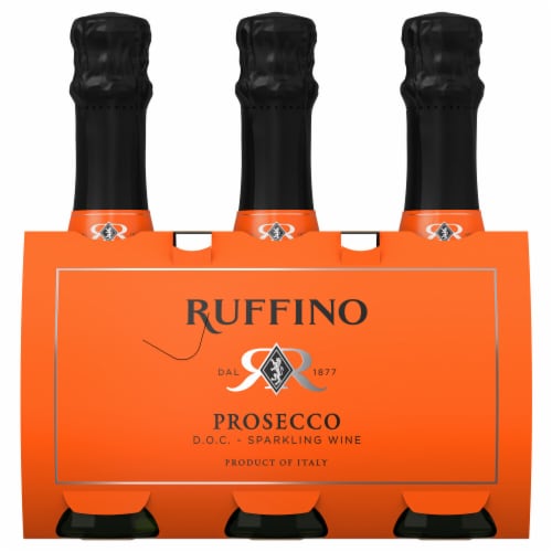 Ruffino Italian Prosecco DOC White Sparkling Wine Perspective: back