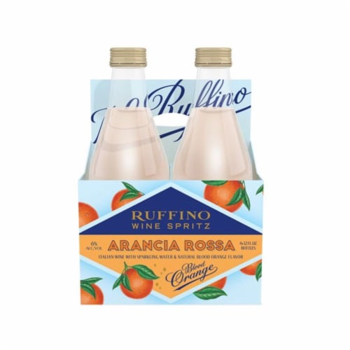 Ruffino Italian Wine Spritz Arancia Rossa Blood Orange Rose Sparkling Wine Spritzer Perspective: back