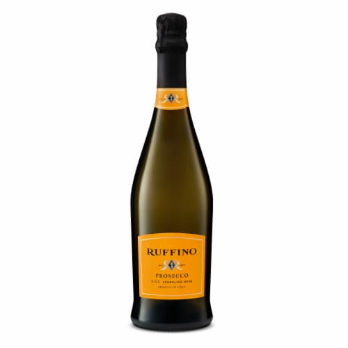 Ruffino Italian Prosecco DOC White Sparkling Wine Perspective: back