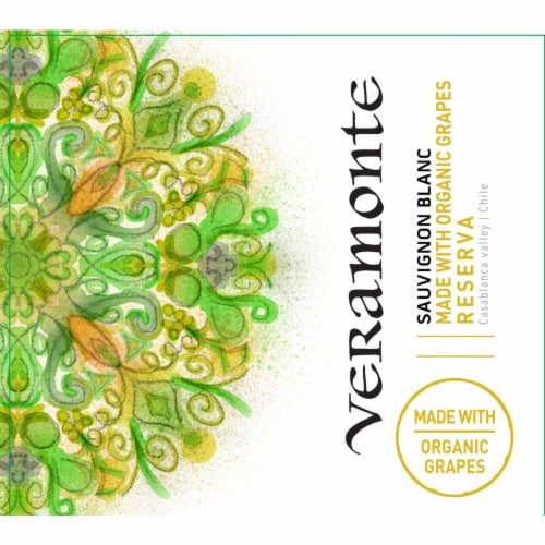 Veramonte Reserva Sauvignon Blanc Chile White Wine Perspective: back