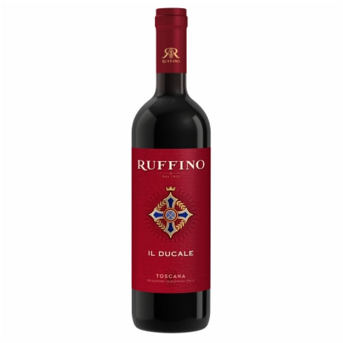 Ruffino Italian Il Ducale Toscana IGT Rosso Red Blend Red Wine Perspective: back