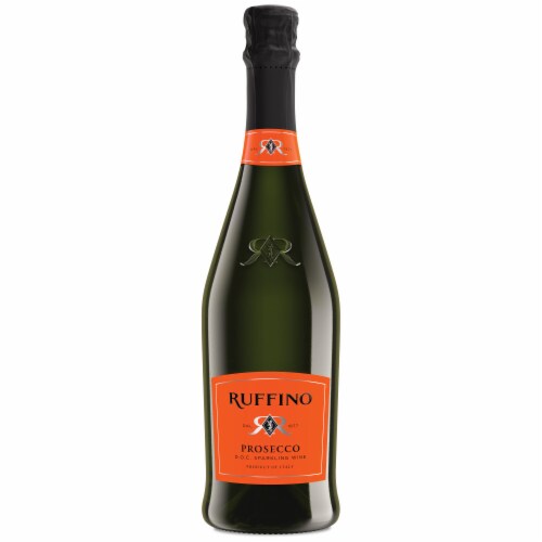 Ruffino Italian Prosecco DOC White Sparkling Wine Perspective: back