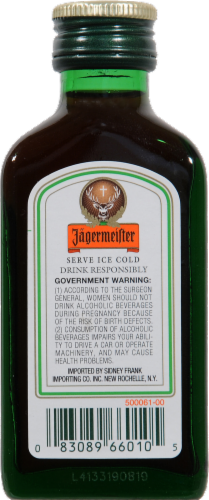 Jagermeister Cordial Perspective: back