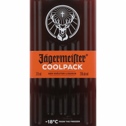 Jagermeister Coolpack Herbal Liqueur Perspective: back