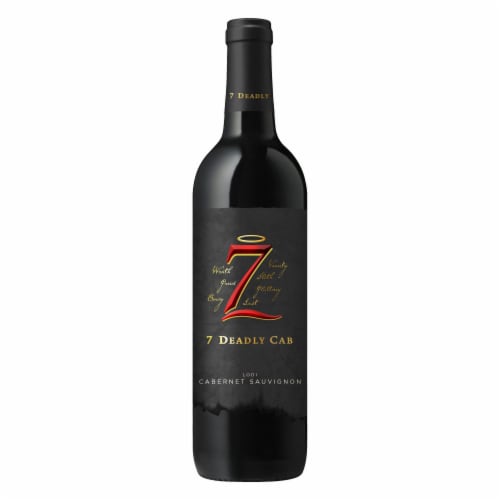 Seven Deadly Cabernet Sauvignon Perspective: back