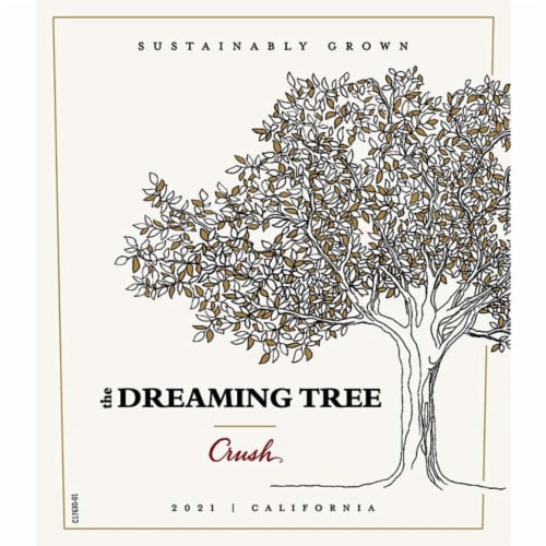 The Dreaming Tree Crush Blend California Red Wine Perspective: back