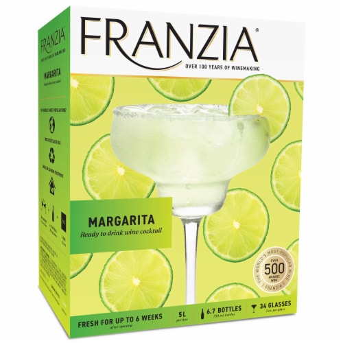 Franzia® Margarita Wine Cocktail Perspective: back