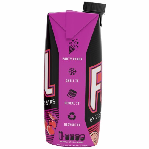 Fuel By Franzia Hard Punch Spiked Sips Blend Wine Box Perspective: back