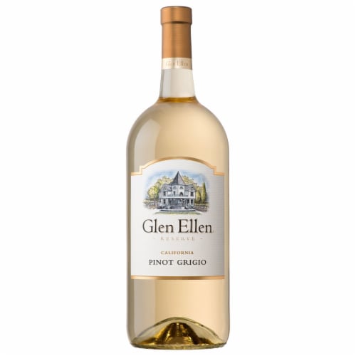 Glen Ellen Pinot Grigio California White Wine Perspective: back