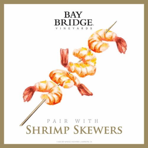 Bay Bridge Chardonnay White Wine Perspective: back
