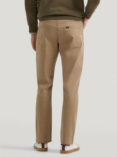 Extreme Motion Denim Straight Fit Tapered Leg - Cougar Perspective: back