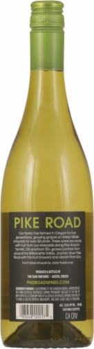 Pike Road Willamette Valley Pinot Gris White Wine Perspective: back