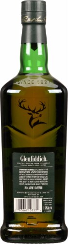 Glenfiddich® 12 Year Old Single Malt Scotch Whisky Perspective: back