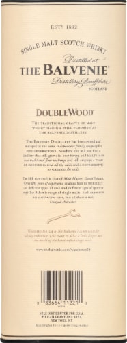 The Balvenie DoubleWood 12 Year Old Single Malt Scotch Whisky Perspective: back