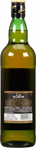 Clan MacGregor Blended Scotch Whisky Perspective: back