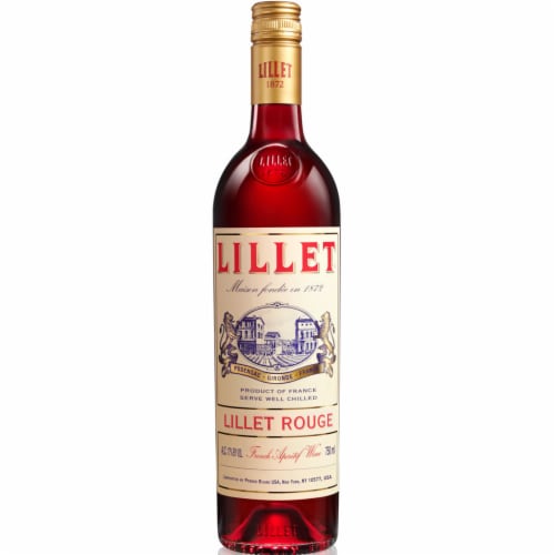 Lillet Rouge Bordeaux Merlot France Aperitif Wine Perspective: back