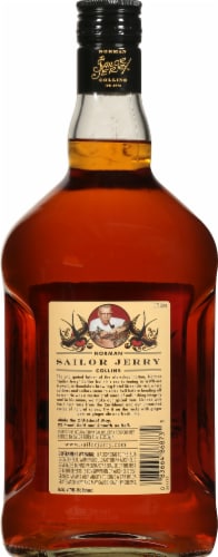 Sailor Jerry Spiced Rum Perspective: back