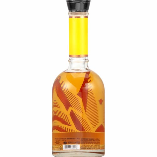 Milagro Select Barrel Reserve Anejo Tequila Perspective: back
