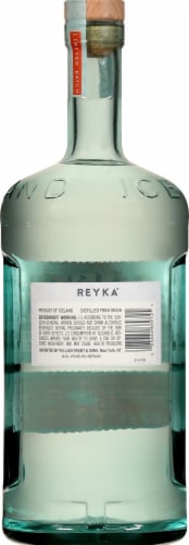 Reyka Vodka Perspective: back
