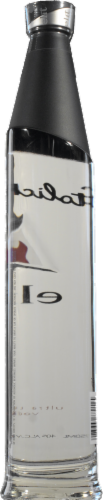 Stolichnaya Elit Vodka Perspective: back