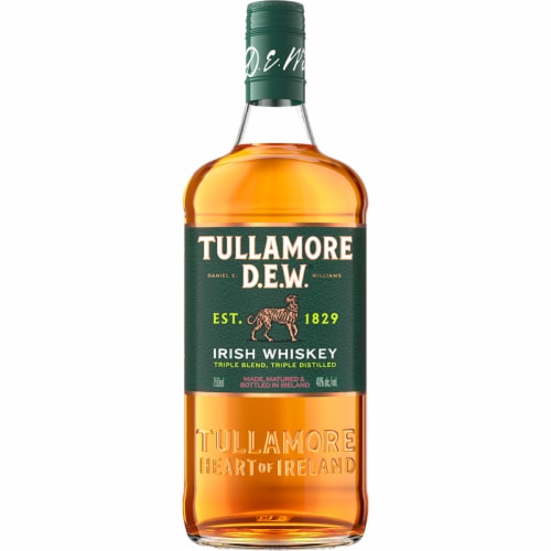 Tullamore D.E.W. Irish Whiskey Perspective: back