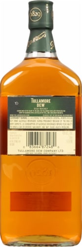 Tullamore D.E.W. Triple Distilled Irish Whiskey Perspective: back